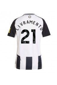 Fotbalové Dres Newcastle United Tino Livramento #21 Dámské Domácí Oblečení 2024-25 Krátký Rukáv